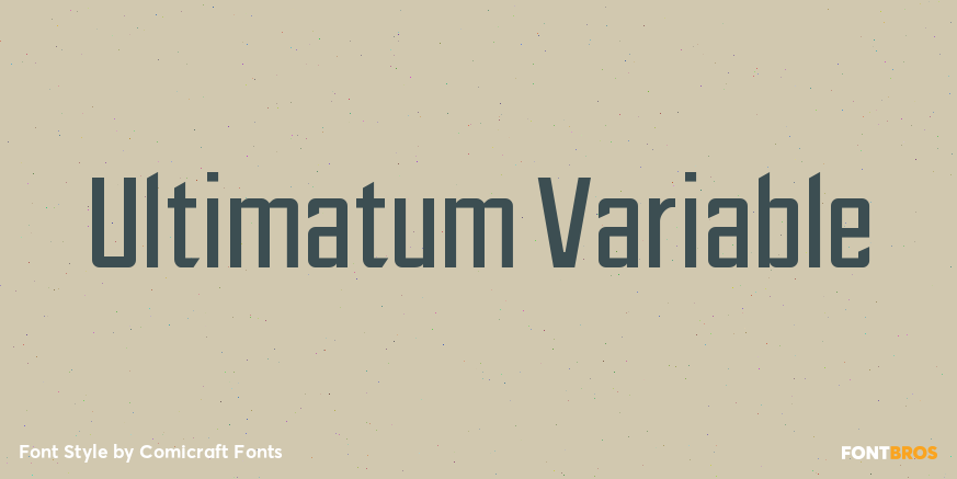 Ultimatum Variable Poster