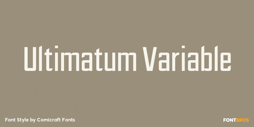 Ultimatum Variable Poster