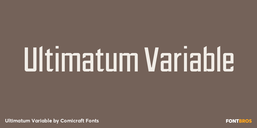 Ultimatum Variable Poster