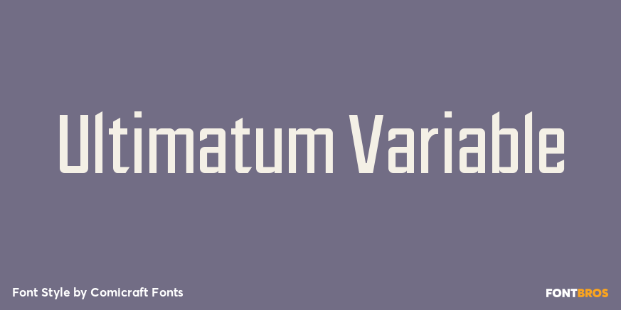 Ultimatum Variable Poster