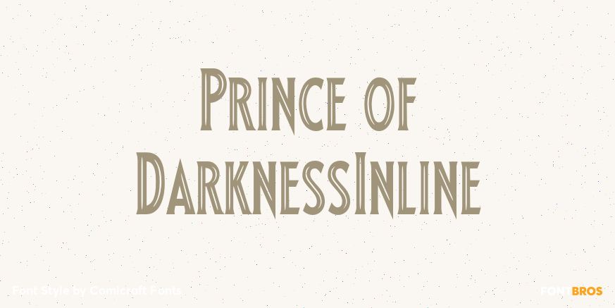 Prince of DarknessInline Poster
