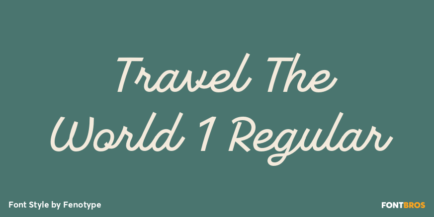 Travel The World 1 Regular Poster