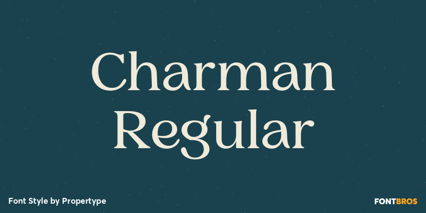 Charman Regular Poster