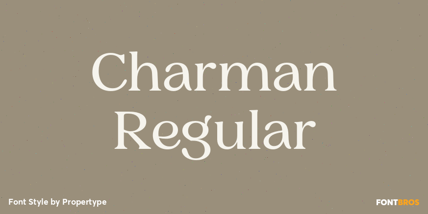 Charman Regular Poster
