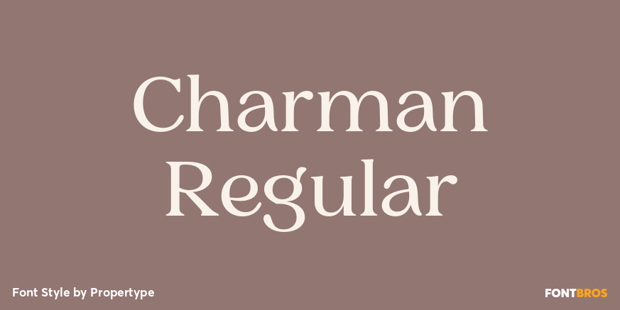 Charman Regular Poster
