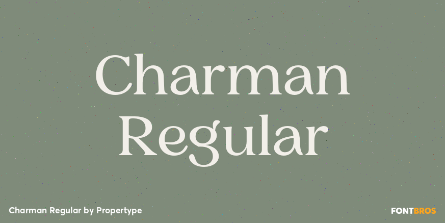 Charman Regular Poster