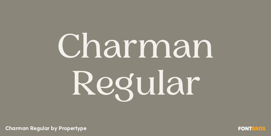 Charman Regular Poster
