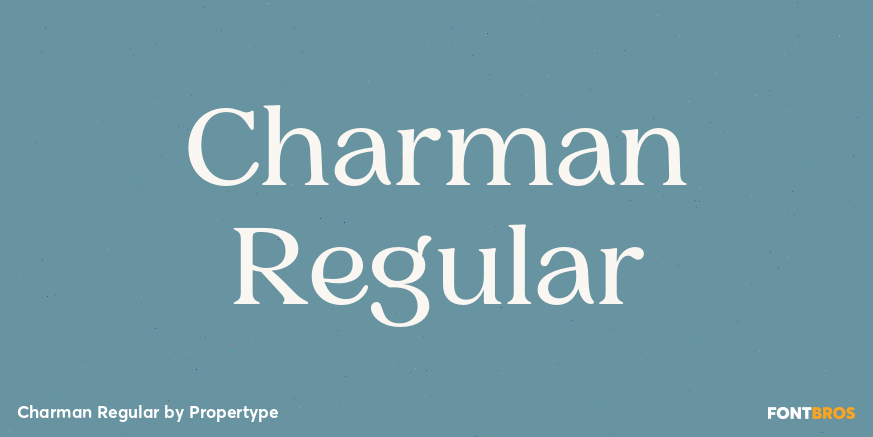 Charman Regular Poster