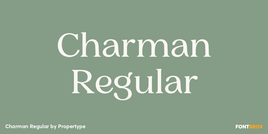 Charman Regular Poster