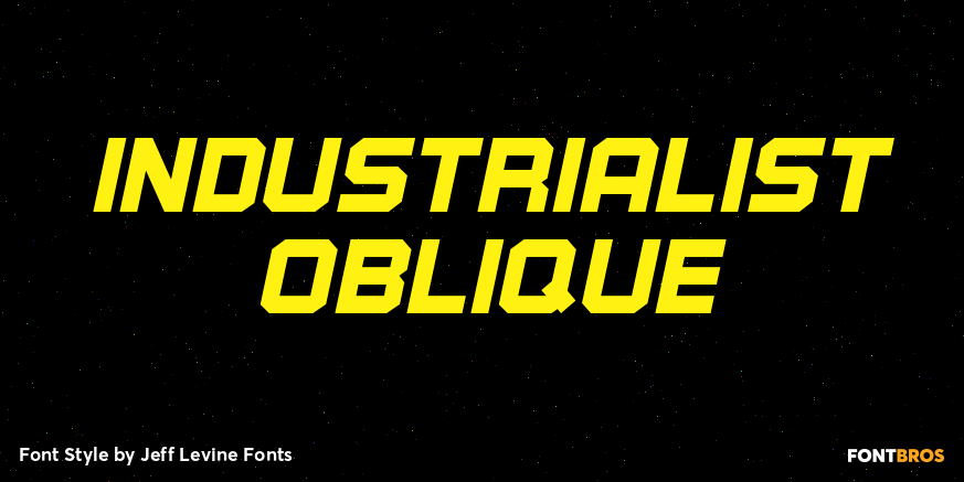 Industrialist Oblique Poster