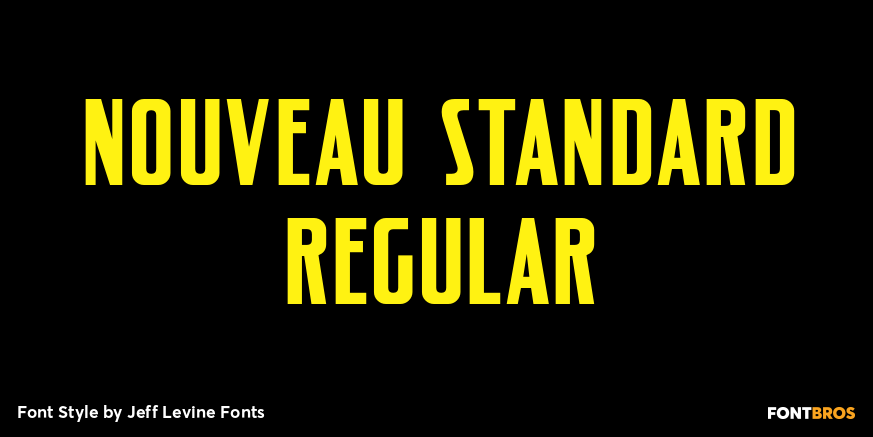 Nouveau Standard Regular Poster