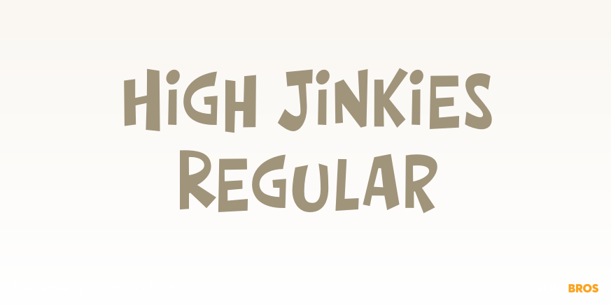 High Jinkies Regular Poster