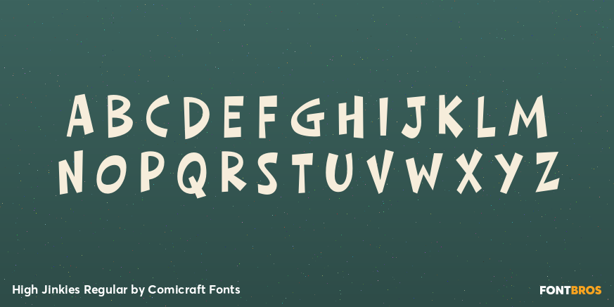 High Jinkies Regular Font Poster #2