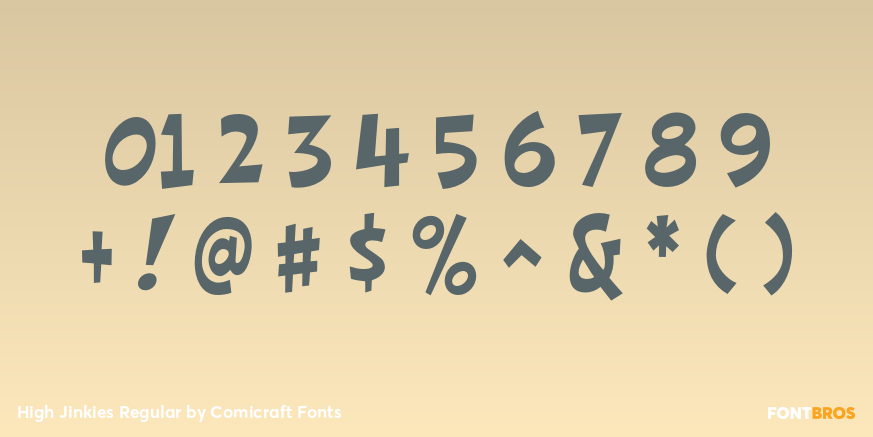 High Jinkies Regular Font Poster #4