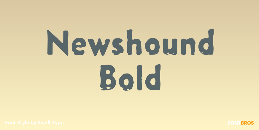 Newshound Bold Poster