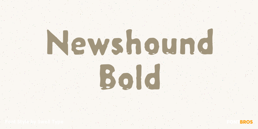 Newshound Bold Poster