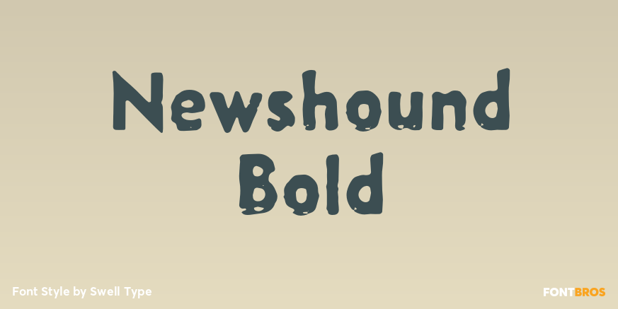 Newshound Bold Poster