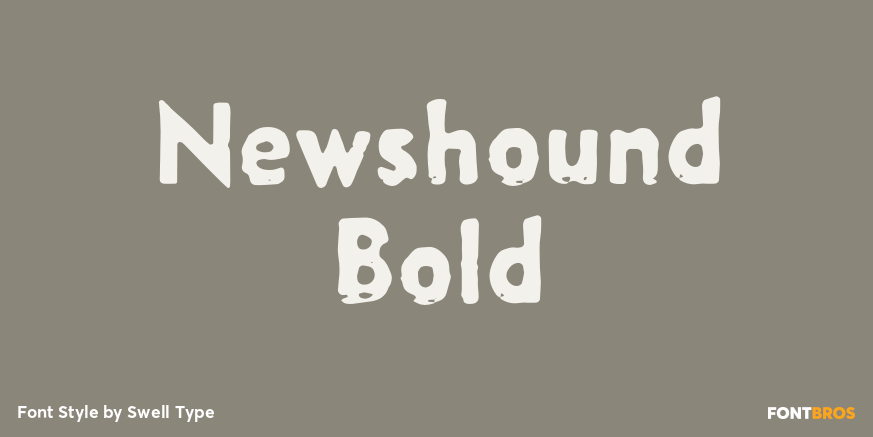 Newshound Bold Poster