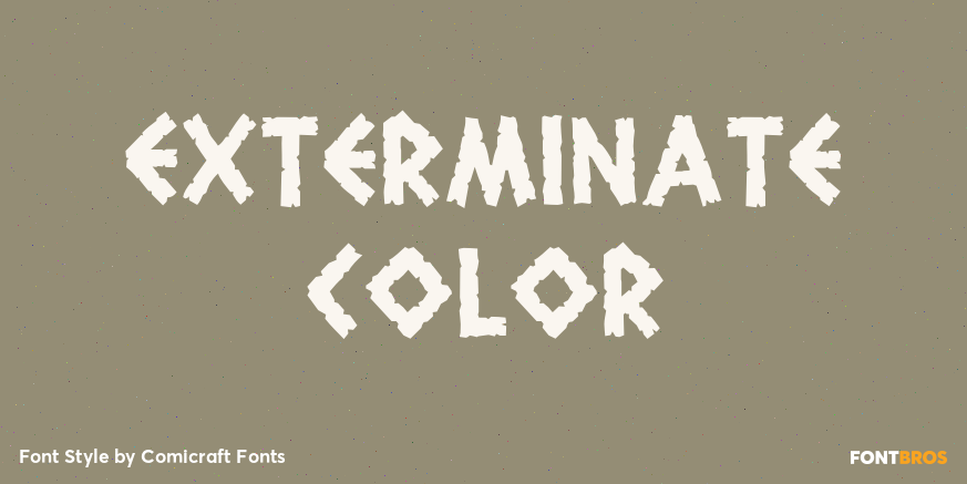 Exterminate Color Poster