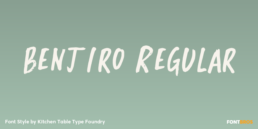 Benjiro Regular Poster