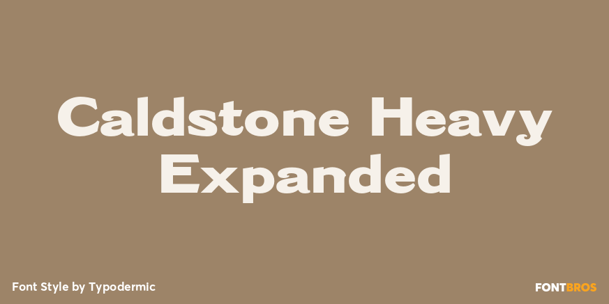 Caldstone Heavy Expanded Poster
