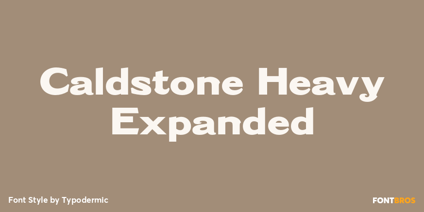 Caldstone Heavy Expanded Poster