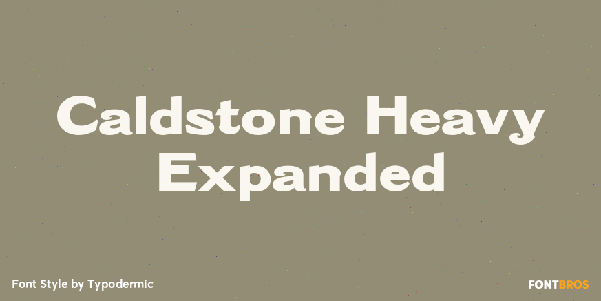 Caldstone Heavy Expanded Poster