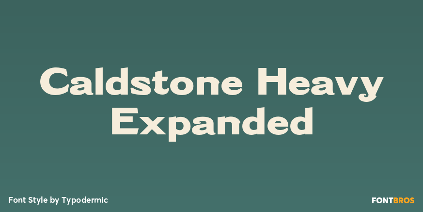 Caldstone Heavy Expanded Poster