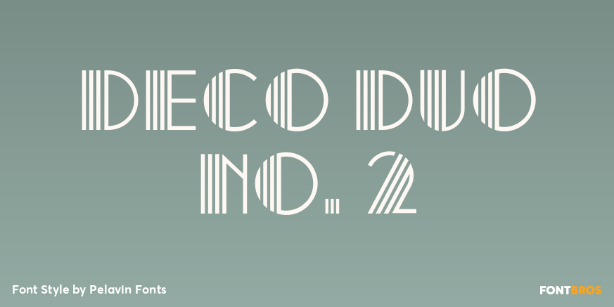 Deco Duo No. 2 Poster