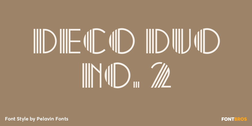 Deco Duo No. 2 Poster