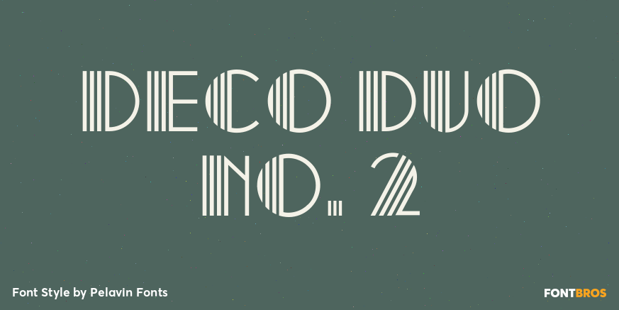 Deco Duo No. 2 Poster