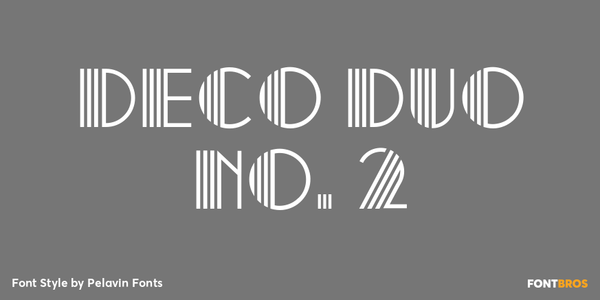 Deco Duo No. 2 Poster