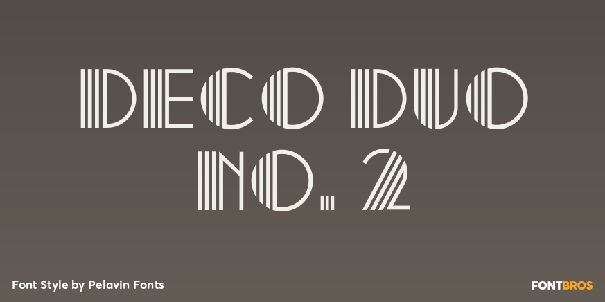 Deco Duo No. 2 Poster