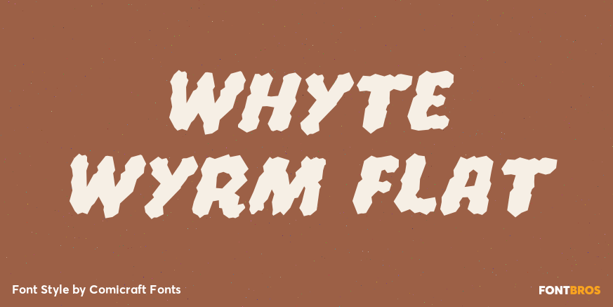 Whyte Wyrm Flat Poster