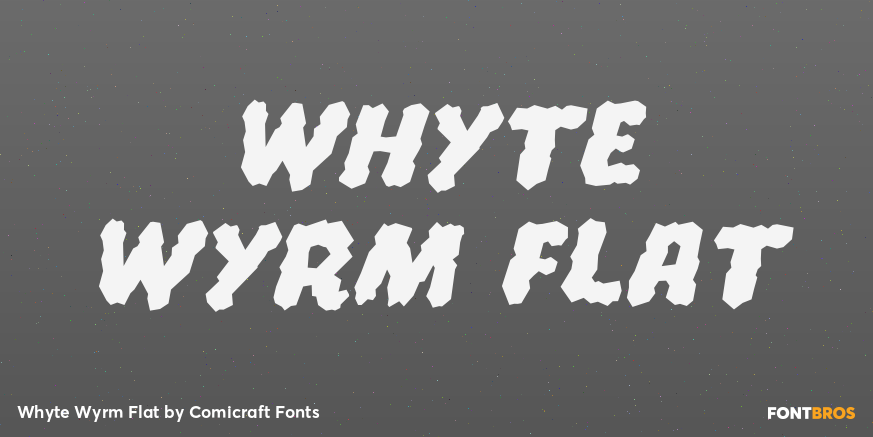 Whyte Wyrm Flat Poster