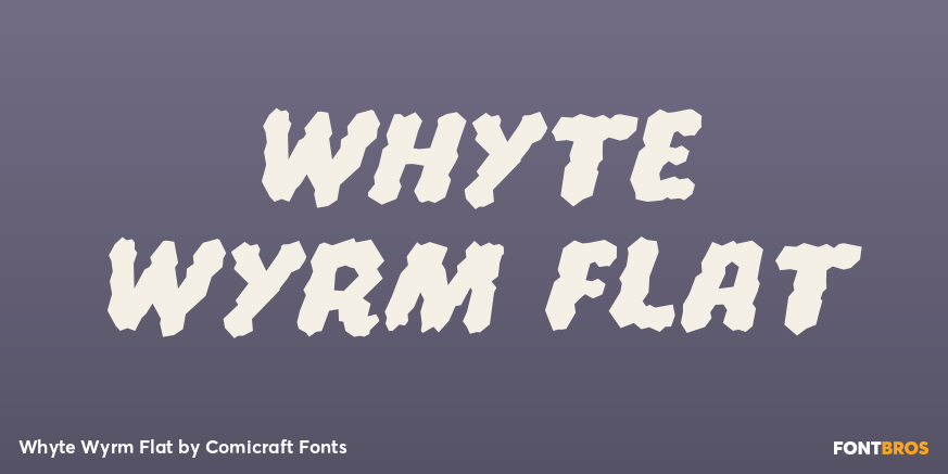Whyte Wyrm Flat Poster