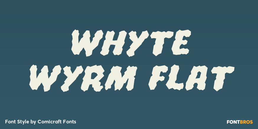 Whyte Wyrm Flat Poster