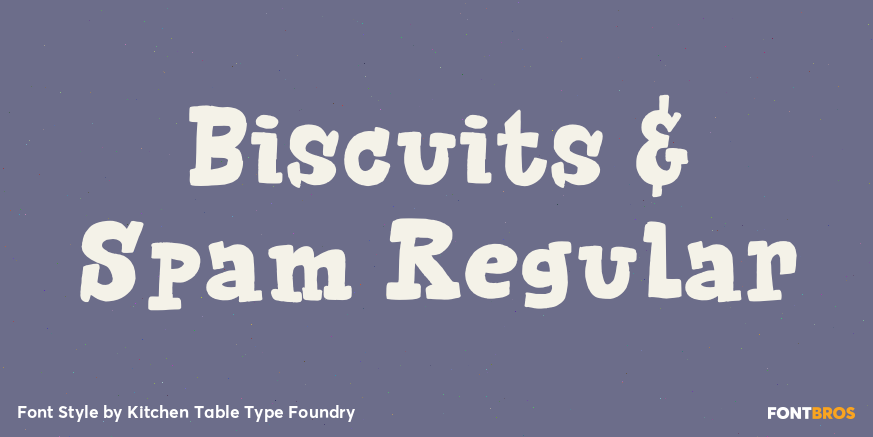 Biscuits & Spam Regular Poster