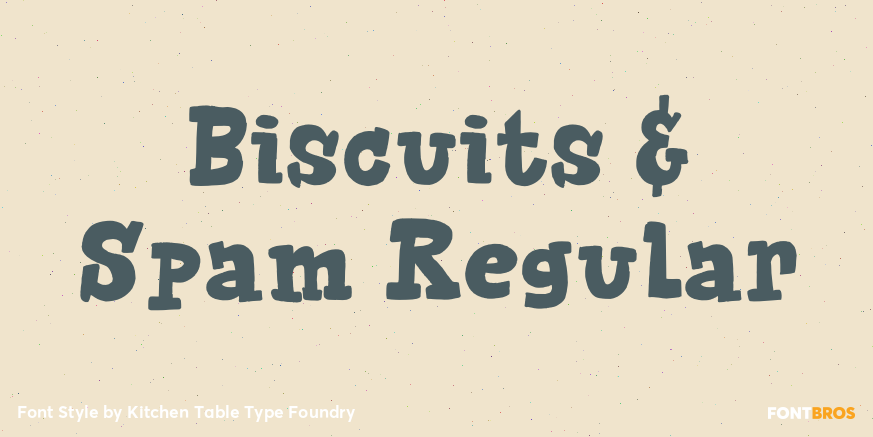Biscuits & Spam Regular Poster