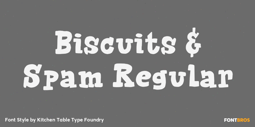 Biscuits & Spam Regular Poster