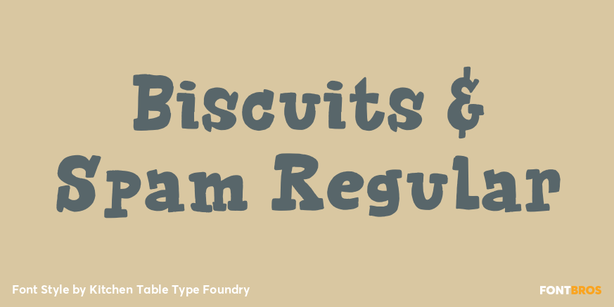 Biscuits & Spam Regular Poster