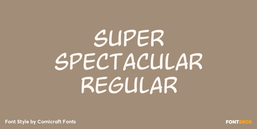 Super Spectacular Regular Poster