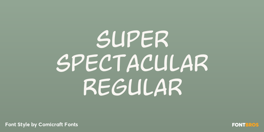 Super Spectacular Regular Poster