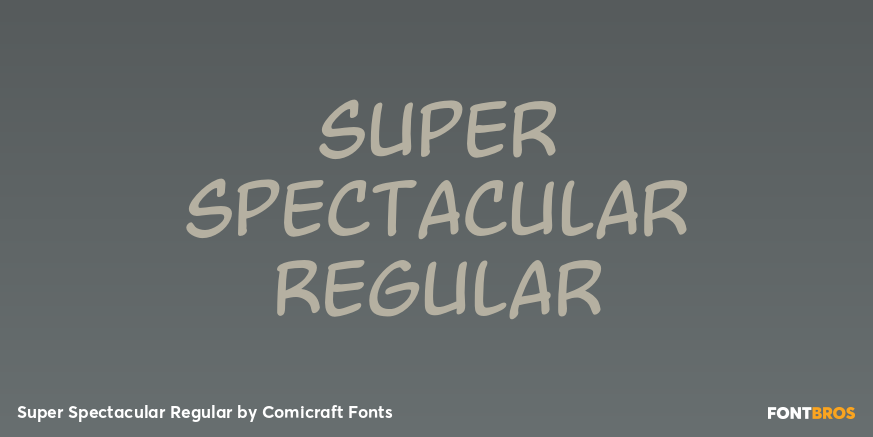 Super Spectacular Regular Poster