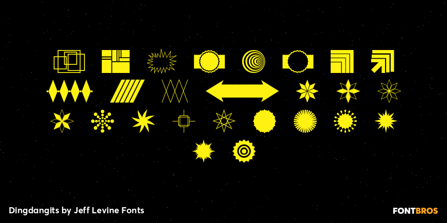 Dingdangits Font Poster #2