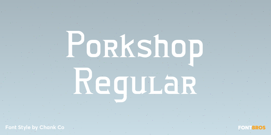 Porkshop Regular Poster