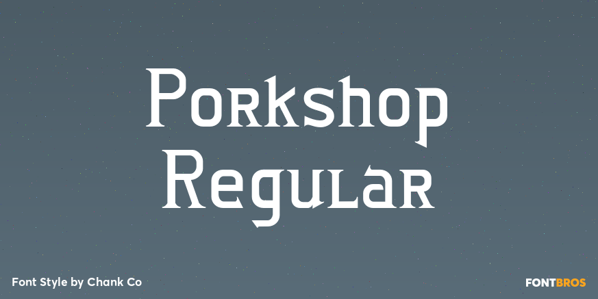 Porkshop Regular Poster