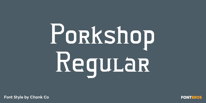 Porkshop Regular Poster