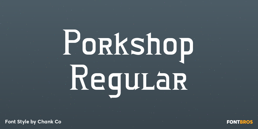 Porkshop Regular Poster