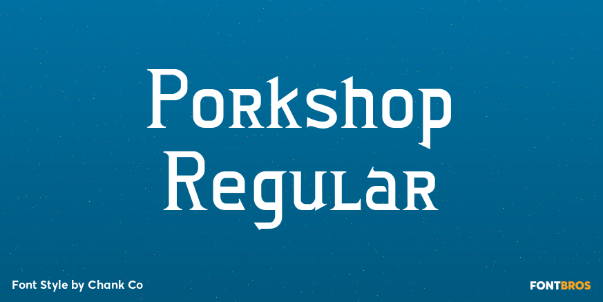 Porkshop Regular Poster